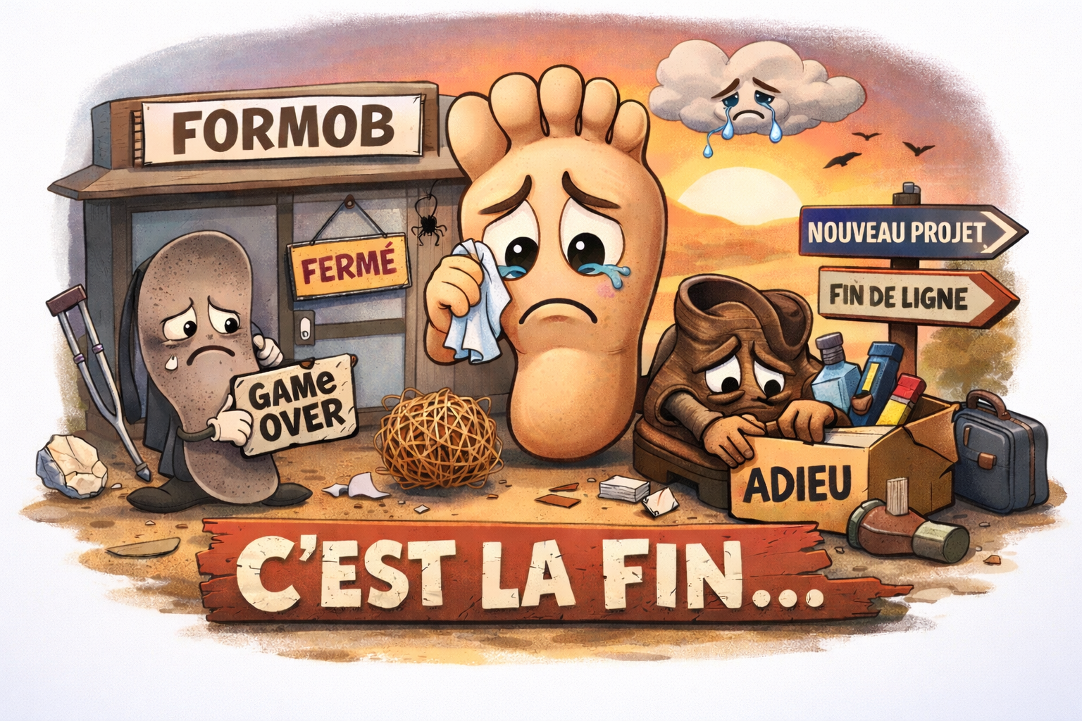 Formob - Fin des activités